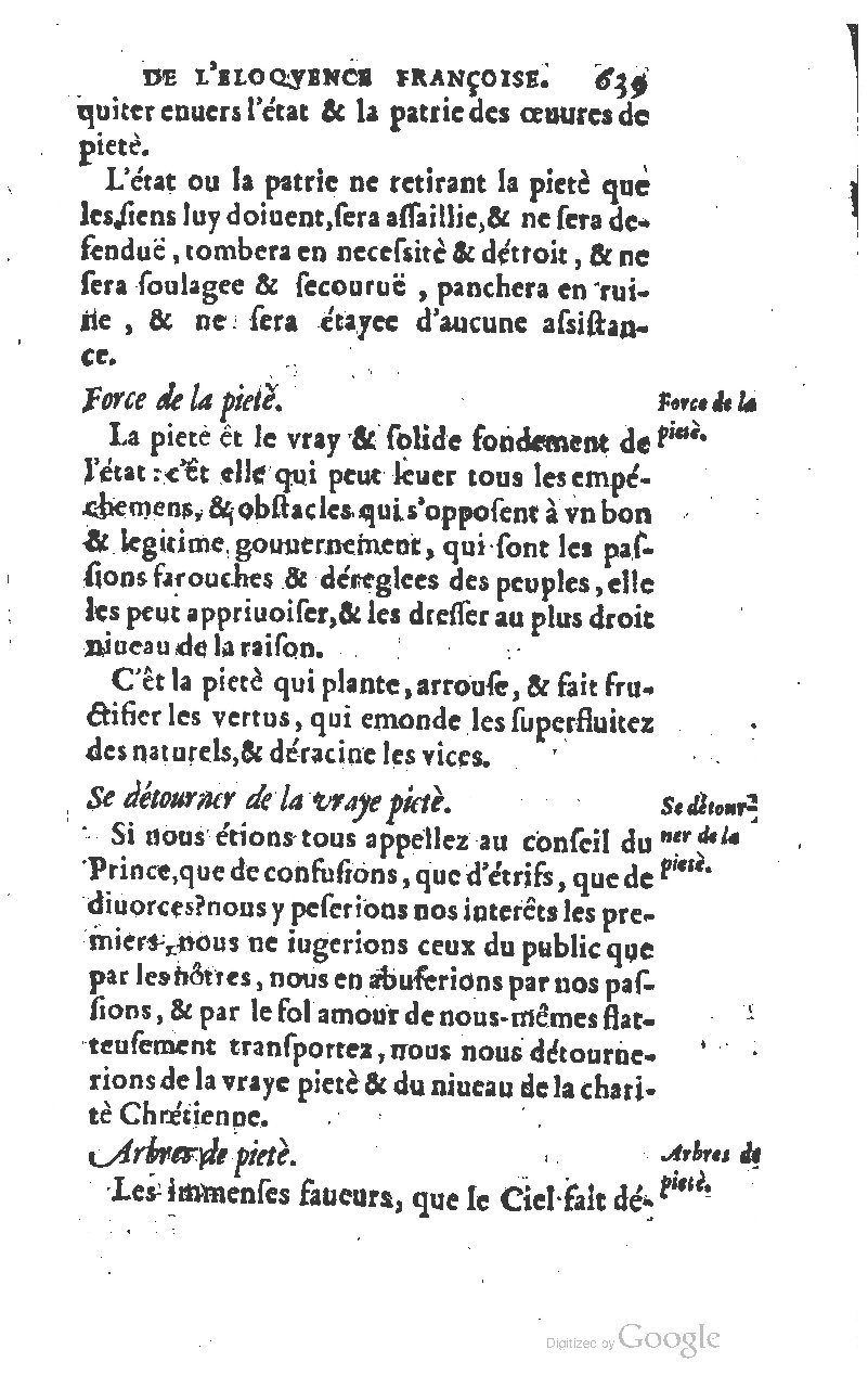 1610 - Louis Coste - Trésor de l’éloquence française (Seconde partie) - BM Lyon