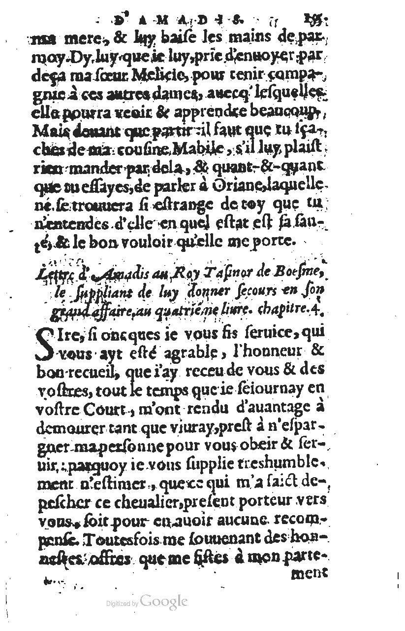 1567 - Jean Pygot - Trésor des Amadis - BM Lyon 1567 - Jean Pygot - Trésor des Amadis - BM Lyon