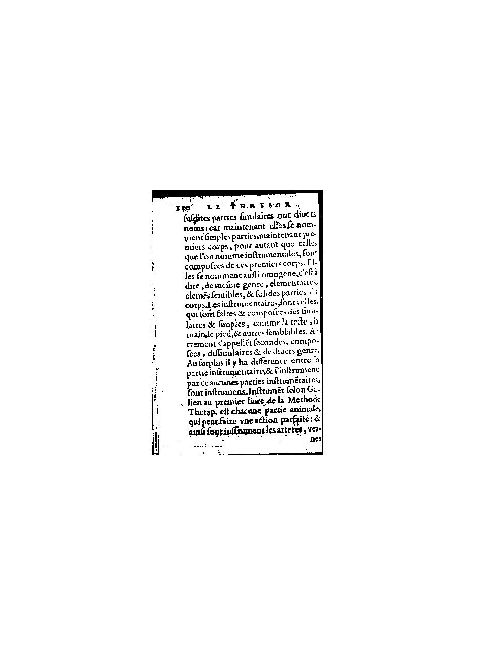 1578 - Benoît Rigaud - Trésor de médecine tant théorique que pratique - BnF