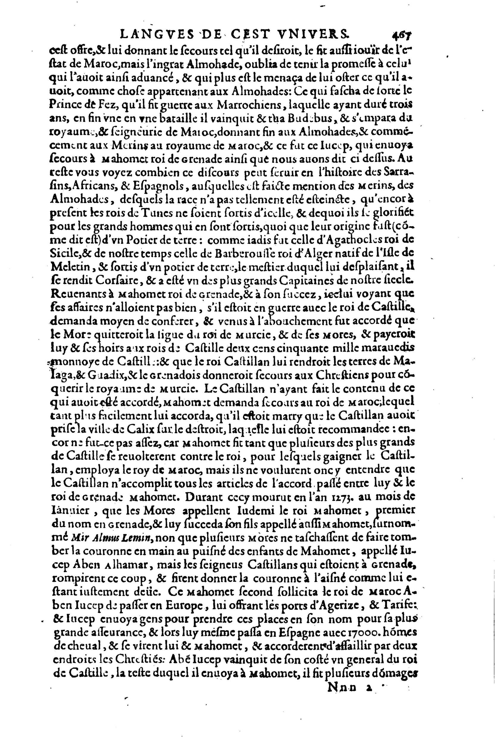 1608 - Nicolas Du Fossé - Trésor politique - BnF Tolbiac