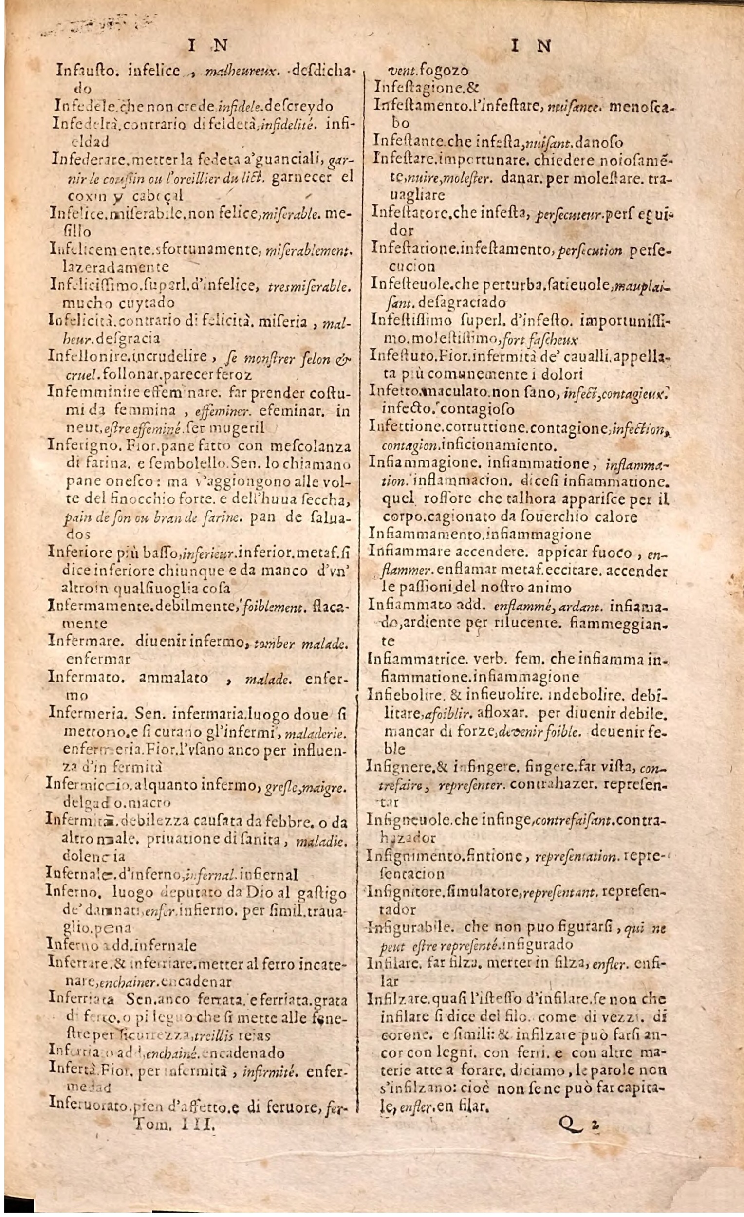 1627 - Jacques Crespin - Trésor des trois langues (Troisième partie) - Regensburg