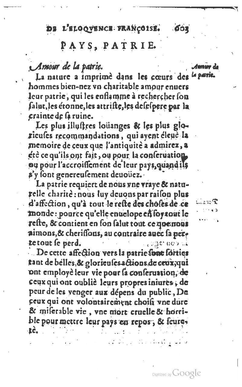1610 - Louis Coste - Trésor de l’éloquence française (Seconde partie) - BM Lyon