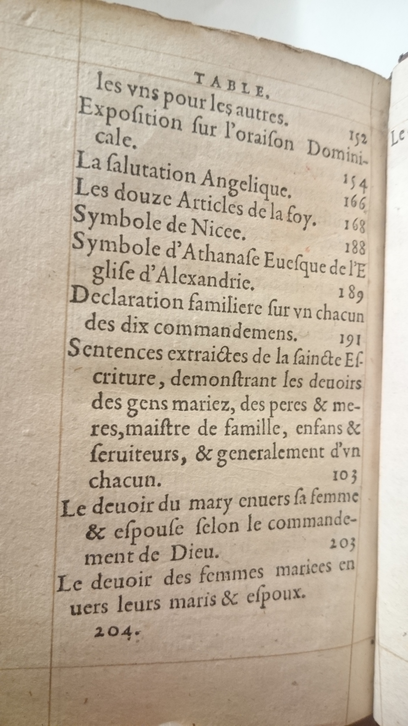 1585 - Guillaume Auvray - Trésor des prières, oraisons et instructions chrétiennes - BnF