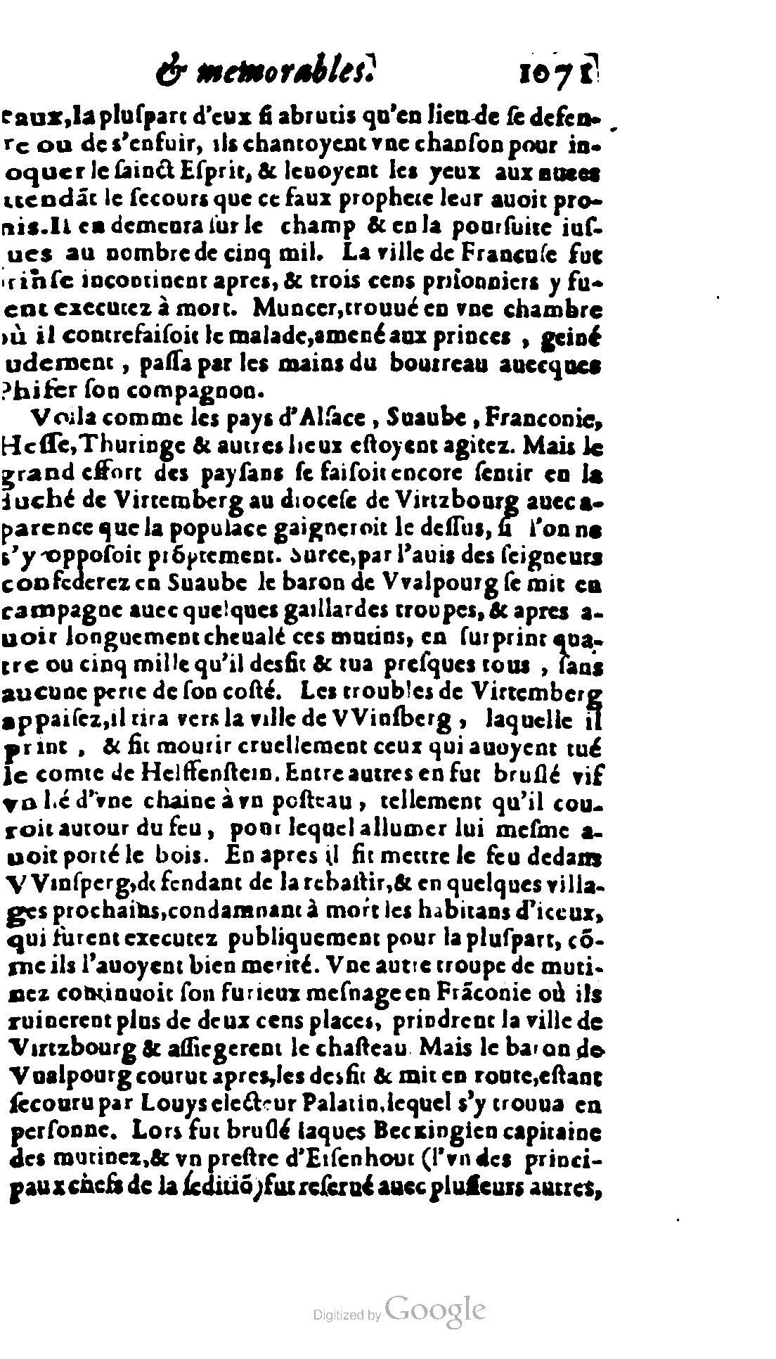 1620 - Samuel Crespin - Trésor d’histoires admirables et mémorables - BCU Lausanne
