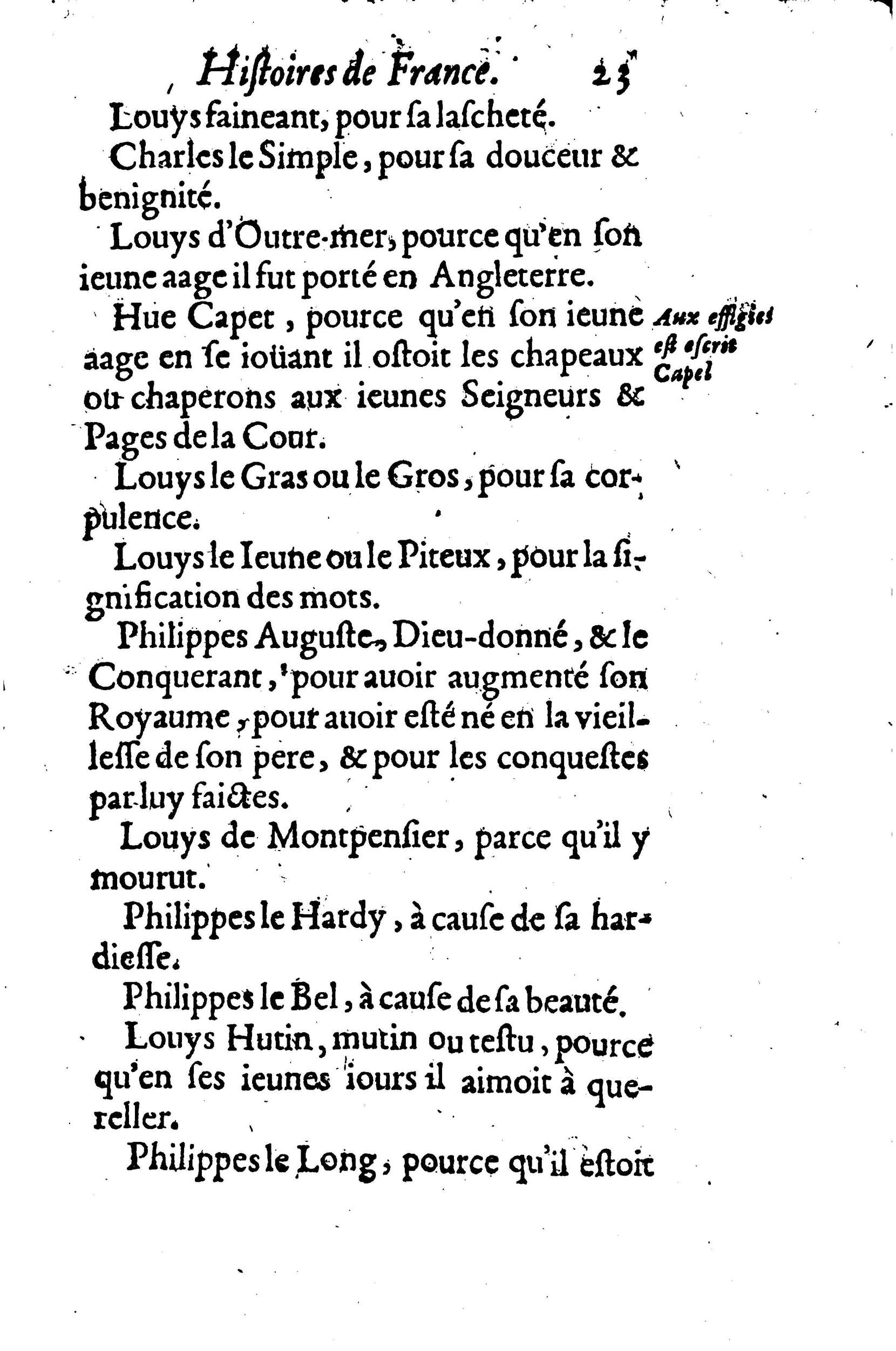 1633 - Jean Corrozet - Trésor des histoires de France - BM Lyon 1633 - Jean Corrozet - Trésor des histoires de France - BM Lyon