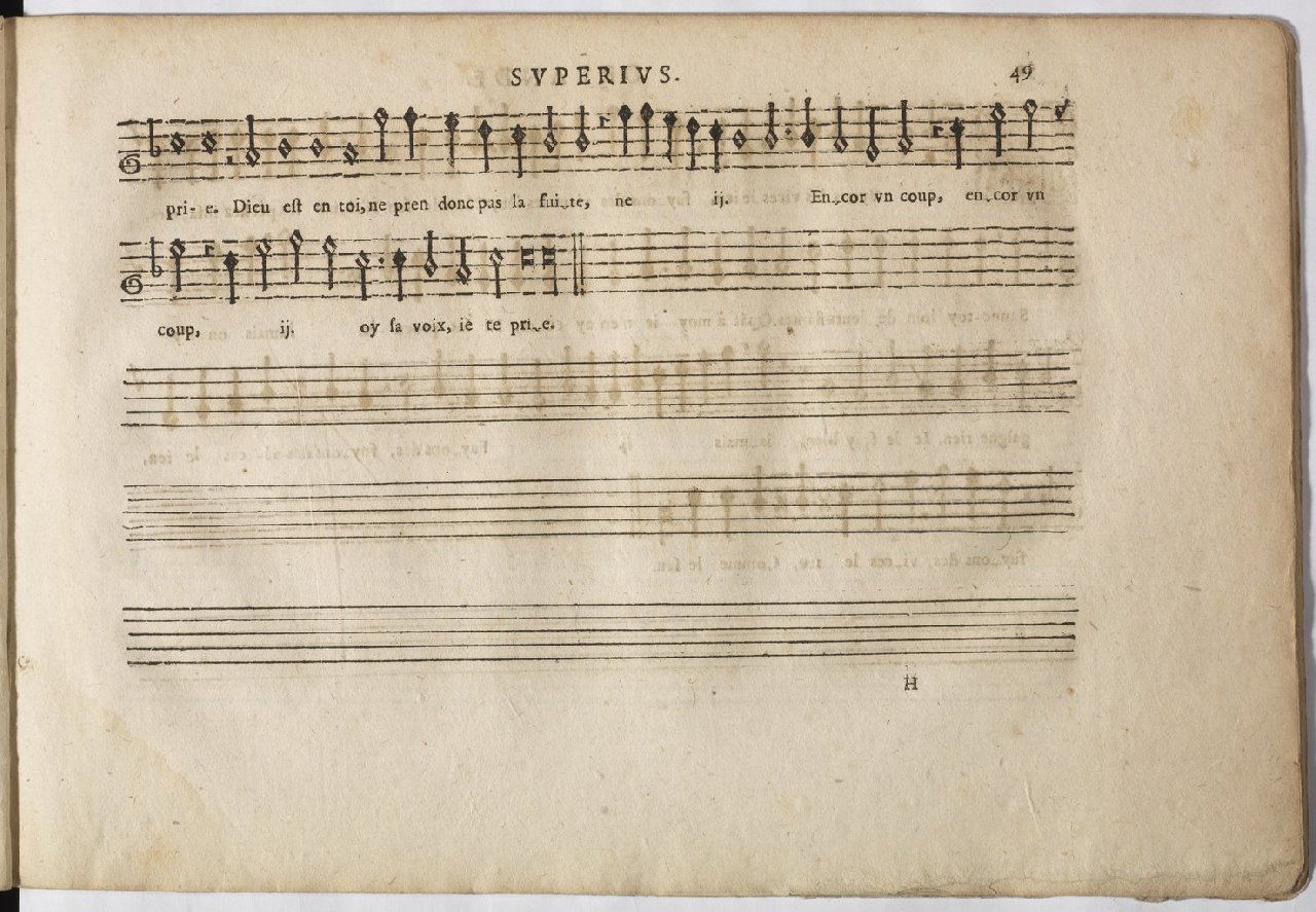 1594 - Paul Marceau - Trésor de musique d&#039;Orlande de Lassus, Superius, Bassus, Tenor, Quinta pars - BnF