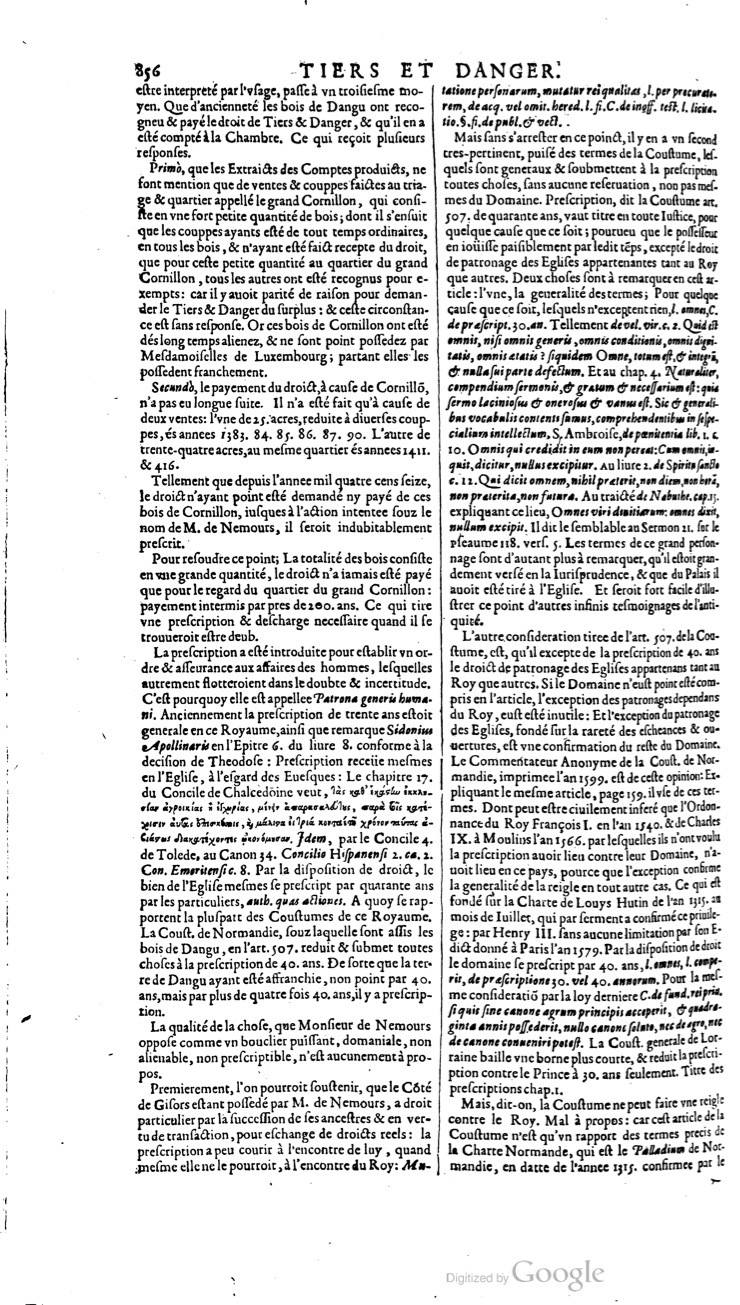 1629 - Veuve Nicolas Buon - Trésor du droit français (21754 T. 3) - BM Lyon