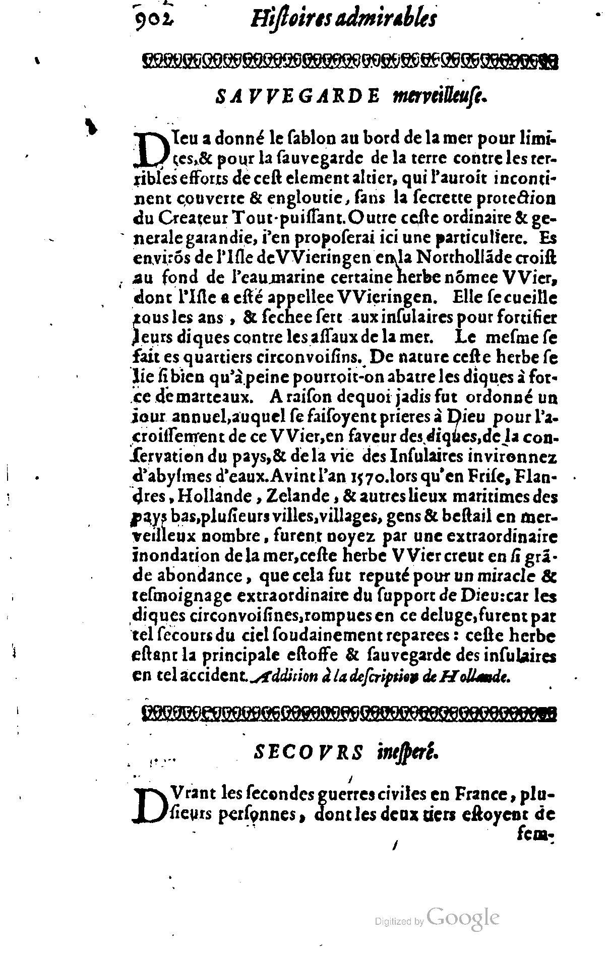 1628 - Jacques Crespin - Trésor d’histoires admirables et mémorables - BSB Munich