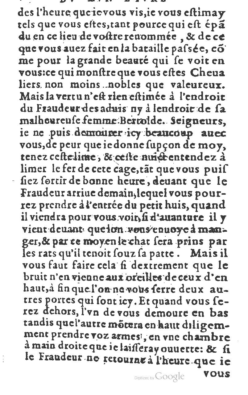 1582 - Jean Huguetan - Trésor des Amadis T. 1 - BM Lyon