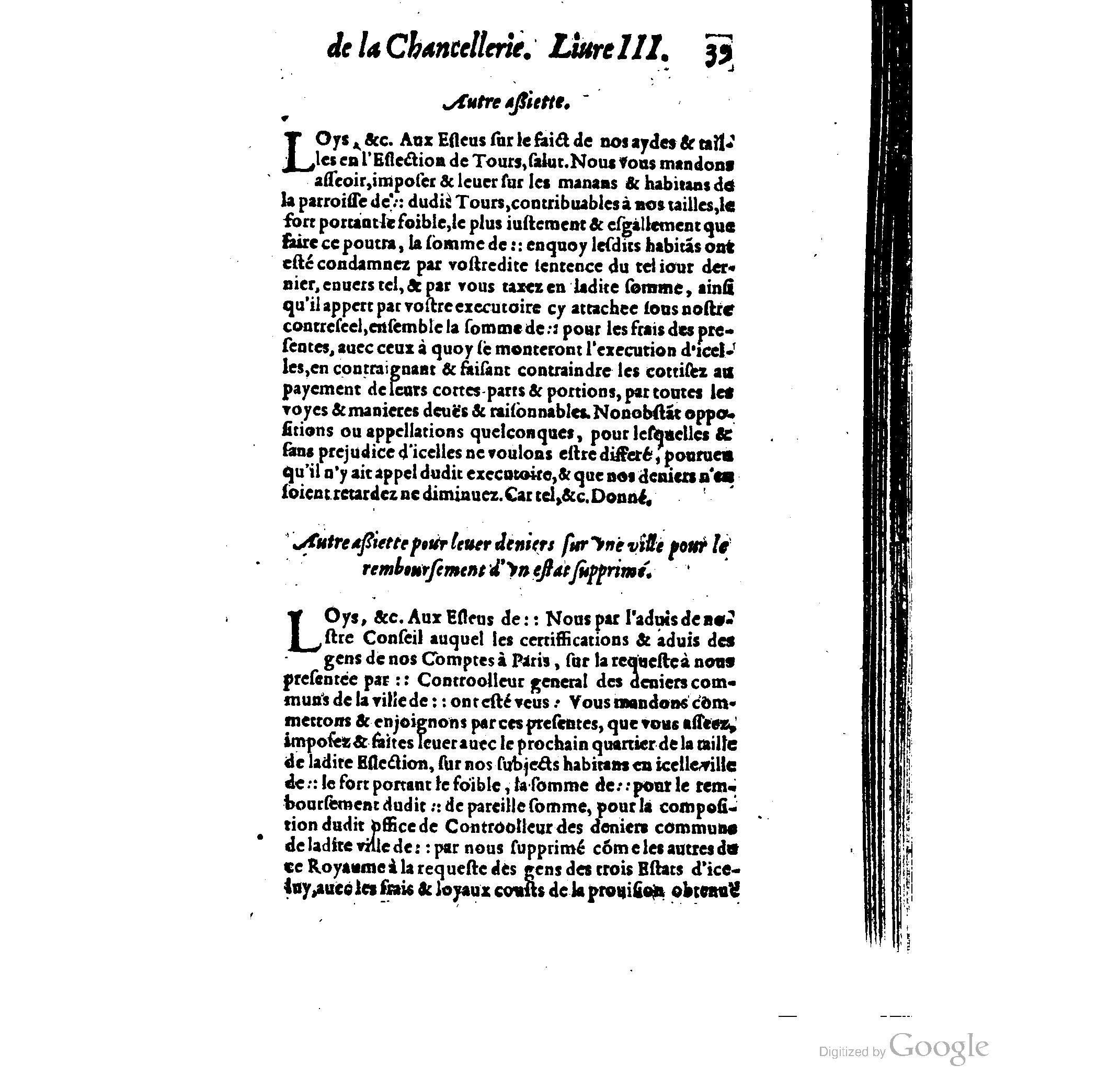 1614 - Jean Richer - Trésor du nouveau style et protocole de la chancellerie de France - BSB Munich 1614 - Jean Richer - Trésor du nouveau style et protocole de la chancellerie de France - BSB Munich