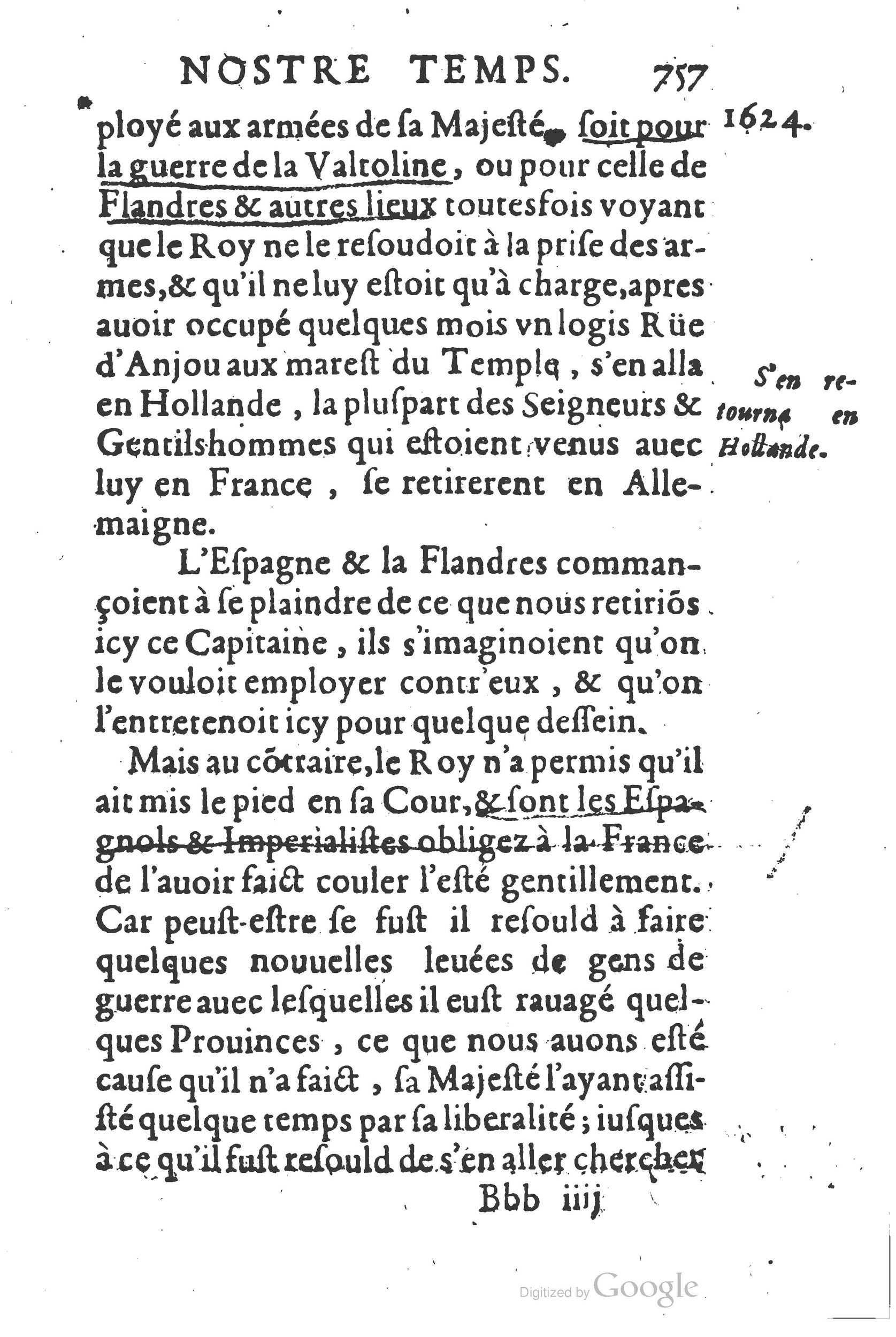 1626 - Joseph Bouillerot - Trésor de l’histoire générale de notre temps - BSB Munich