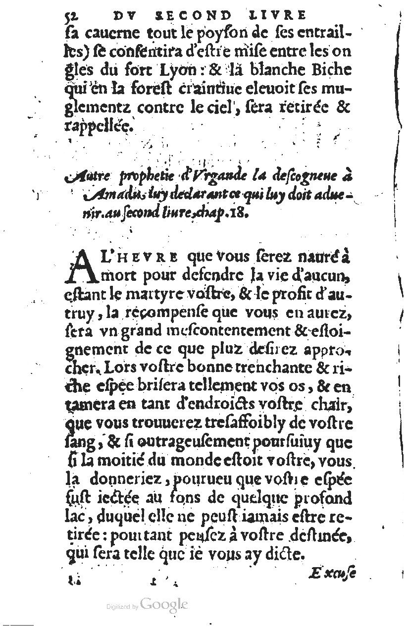 1567 - Jean Pygot - Trésor des Amadis - BM Lyon