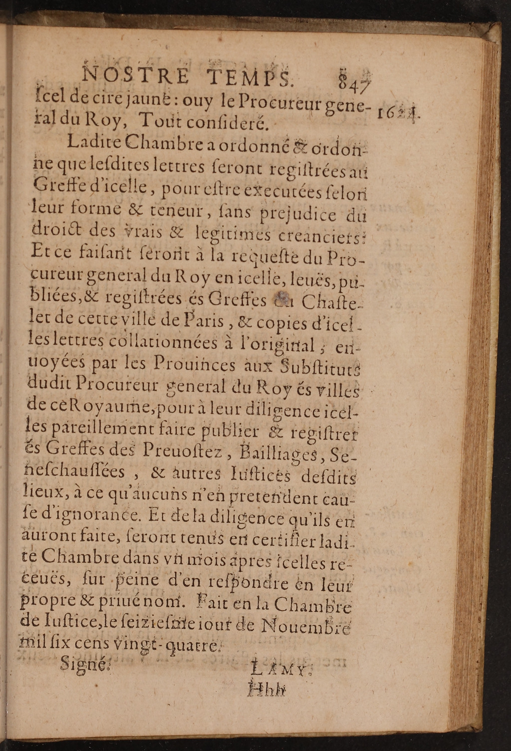 1626 - Joseph Bouillerot - Trésor de l’histoire générale de notre temps - BnF Arsenal