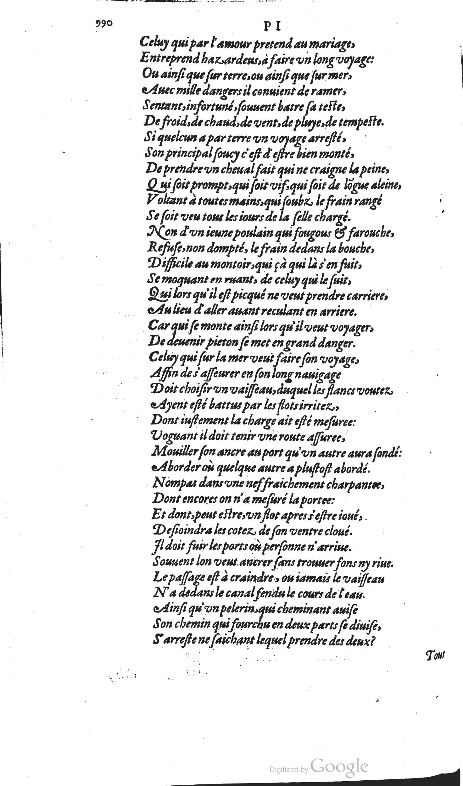 1585 - Barthélemy Honorat - Bibliothèques françaises - BSB Munich