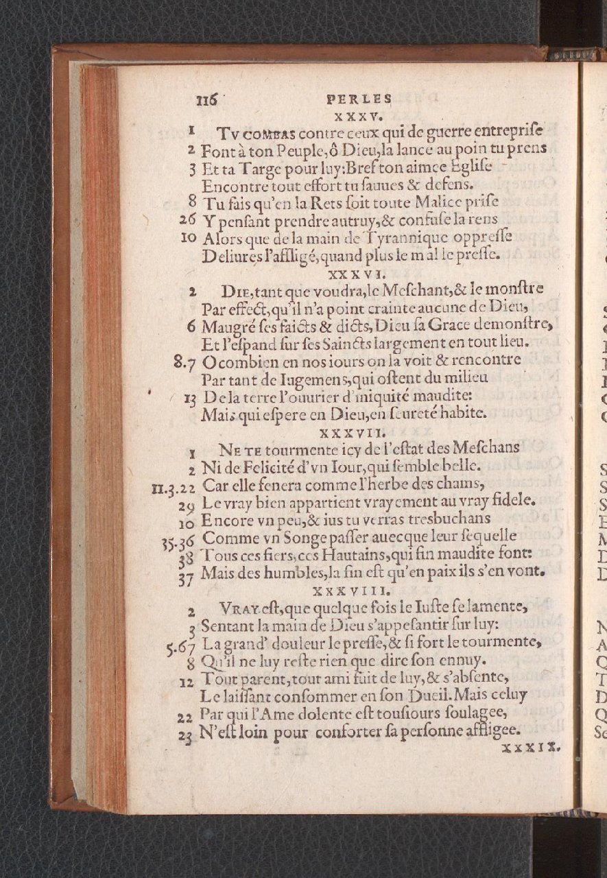 1577 - Jean de Laon - Trésor des 150 psaumes de David - Genève