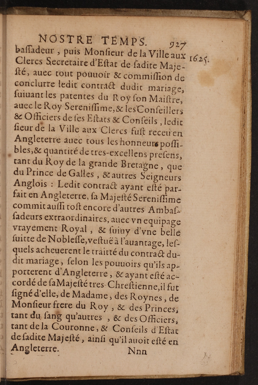 1626 - Joseph Bouillerot - Trésor de l’histoire générale de notre temps - BnF Arsenal