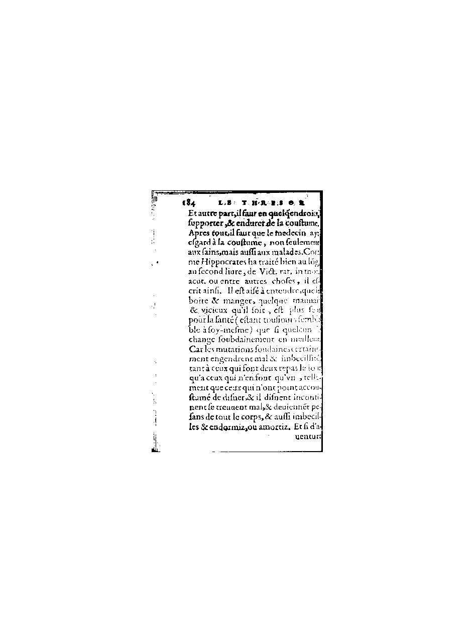 1578 - Benoît Rigaud - Trésor de médecine tant théorique que pratique - BnF