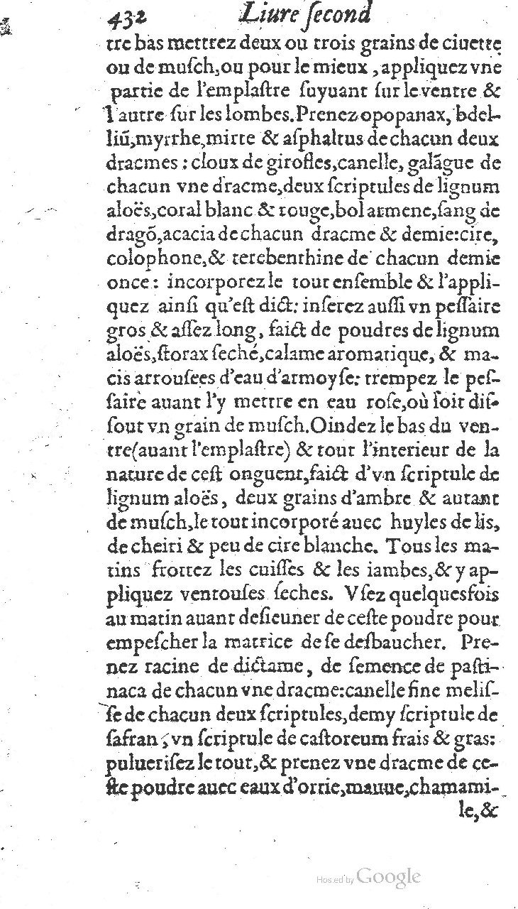 1585 - Jacques du Puis - Trésor des remèdes secrets pour les maladies des femmes - BnF