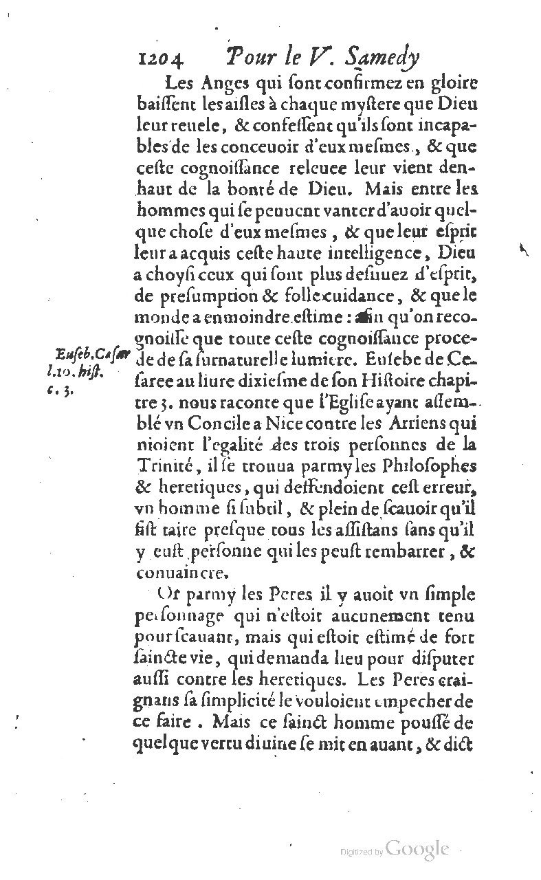 1607 - Nicolas Du Fossé - Trésor quadragésimal - T 01 - BM Lyon