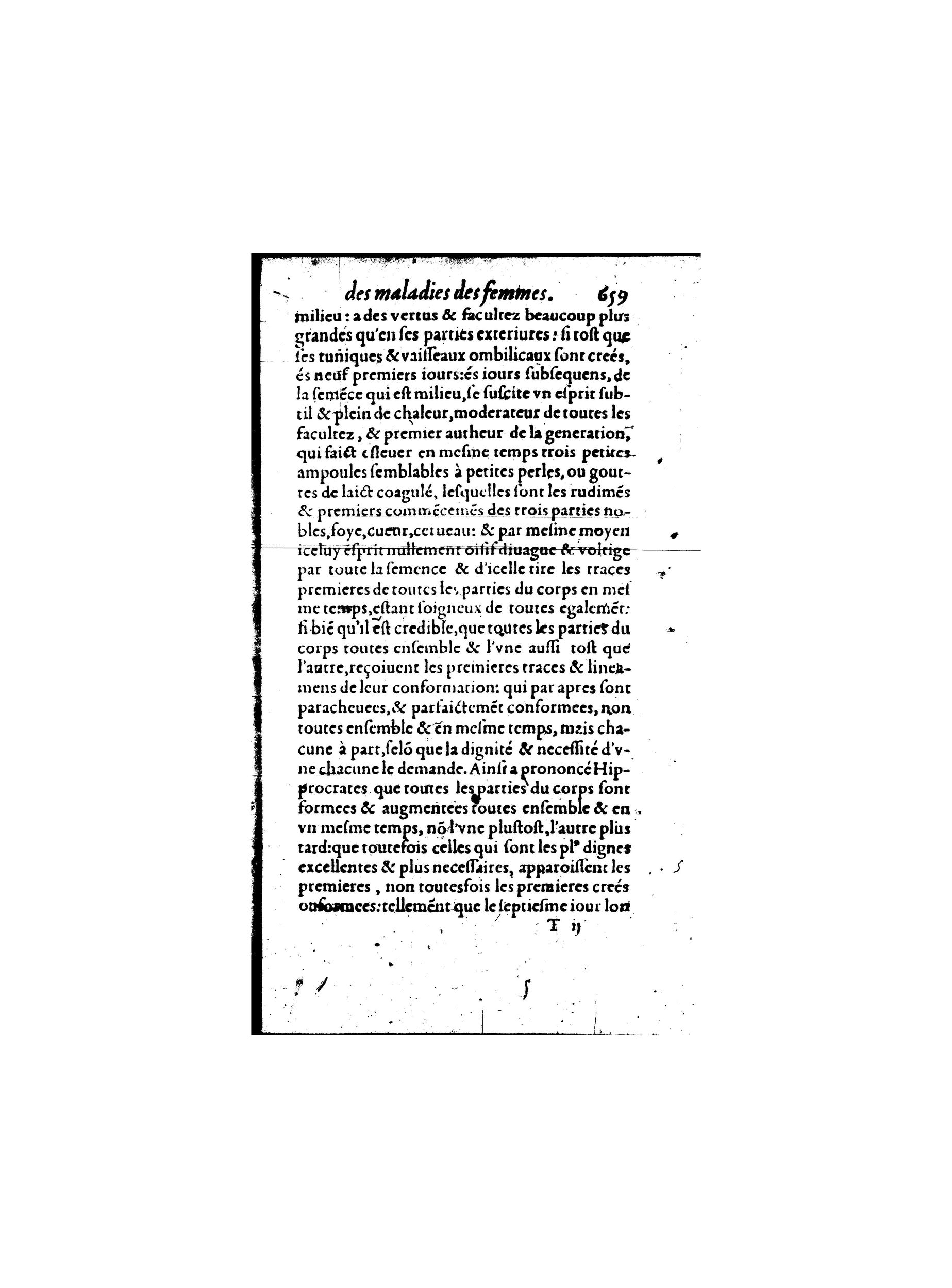1587 - Jacques du Puis - Trésor des remèdes secrets pour les maladies des femmes - BnF