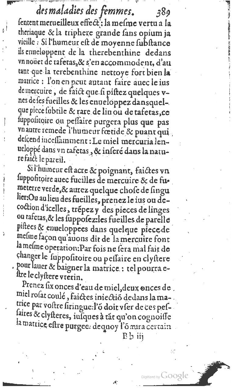 1617 - Jean Le Bouc - Trésor des remèdes secrets - BM Lyon