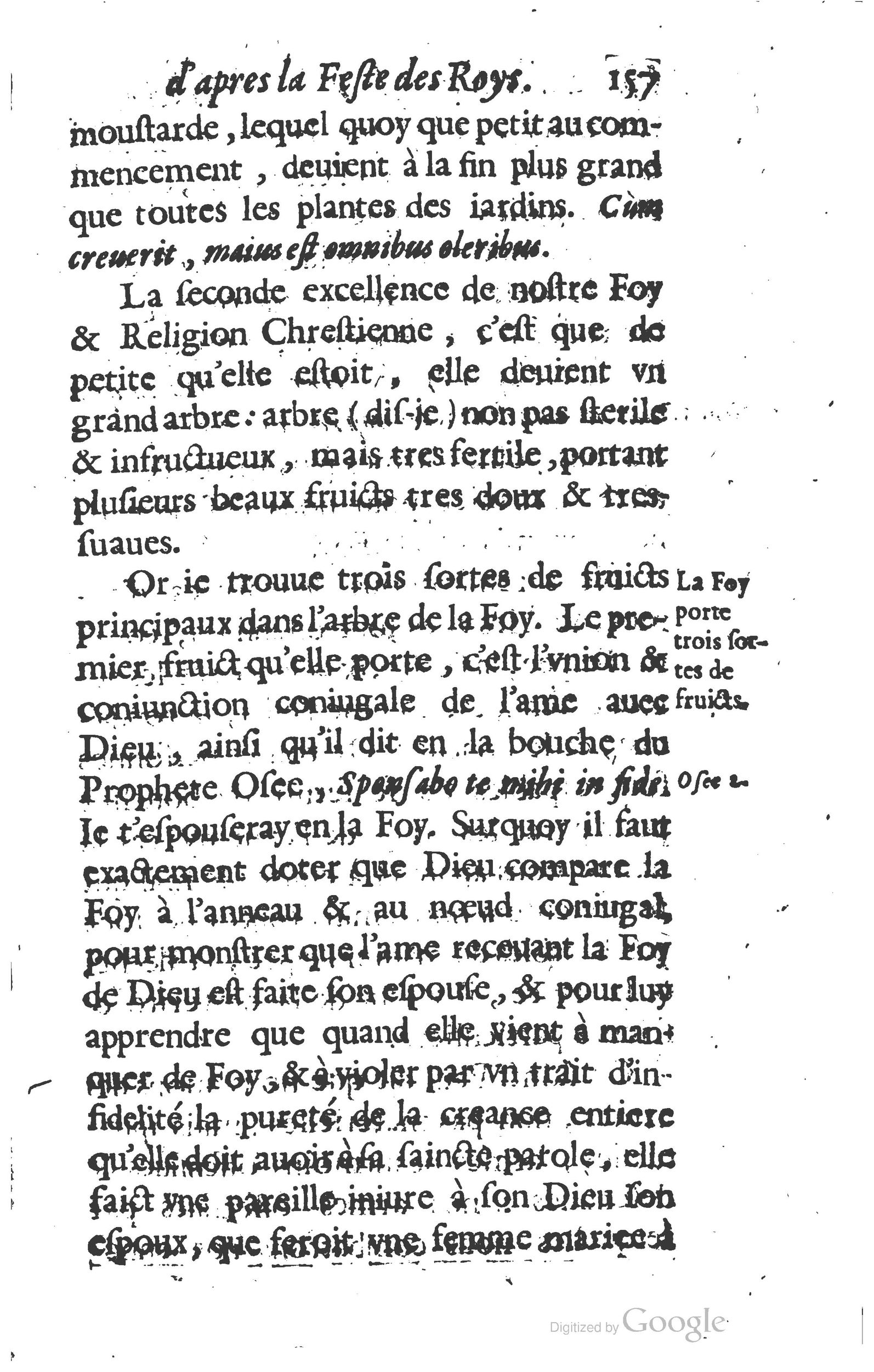 1629 - Manassés de Préaulx - Sermons ou Trésors de la piété chrétienne - BM Lyon