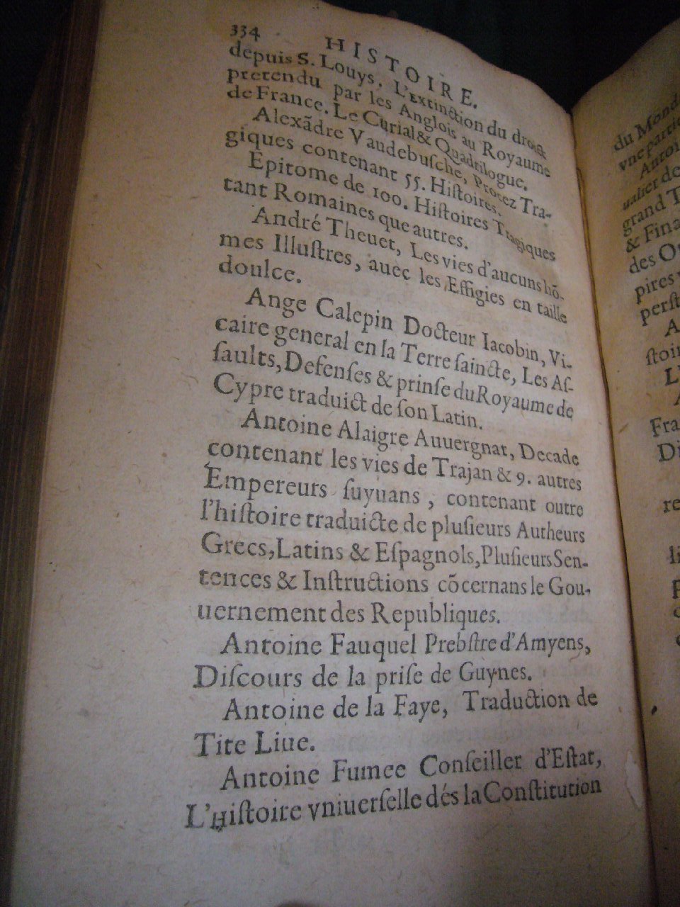 1602 - François Jacquin - Trésor des bons esprits français - BnF Arsenal