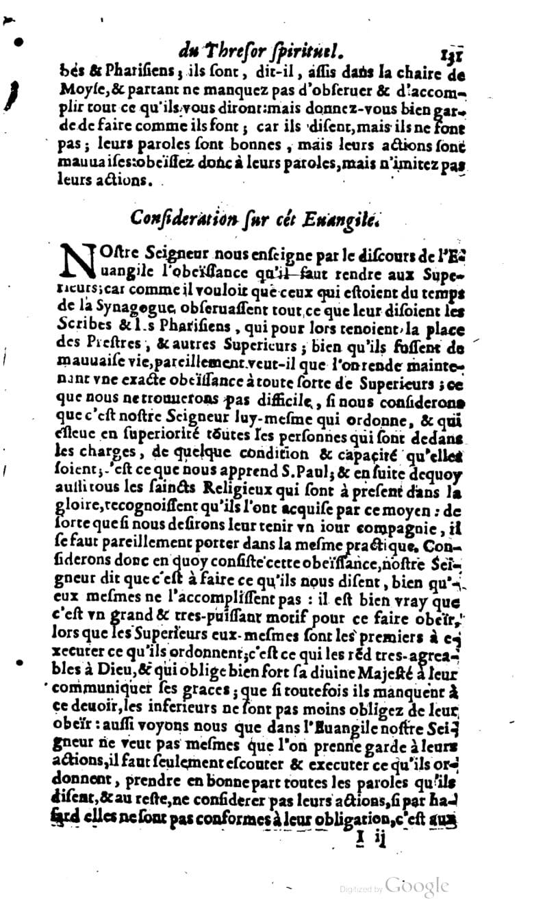 1637 - s.n. - Trésor spirituel des âmes religieuses - BM Lyon