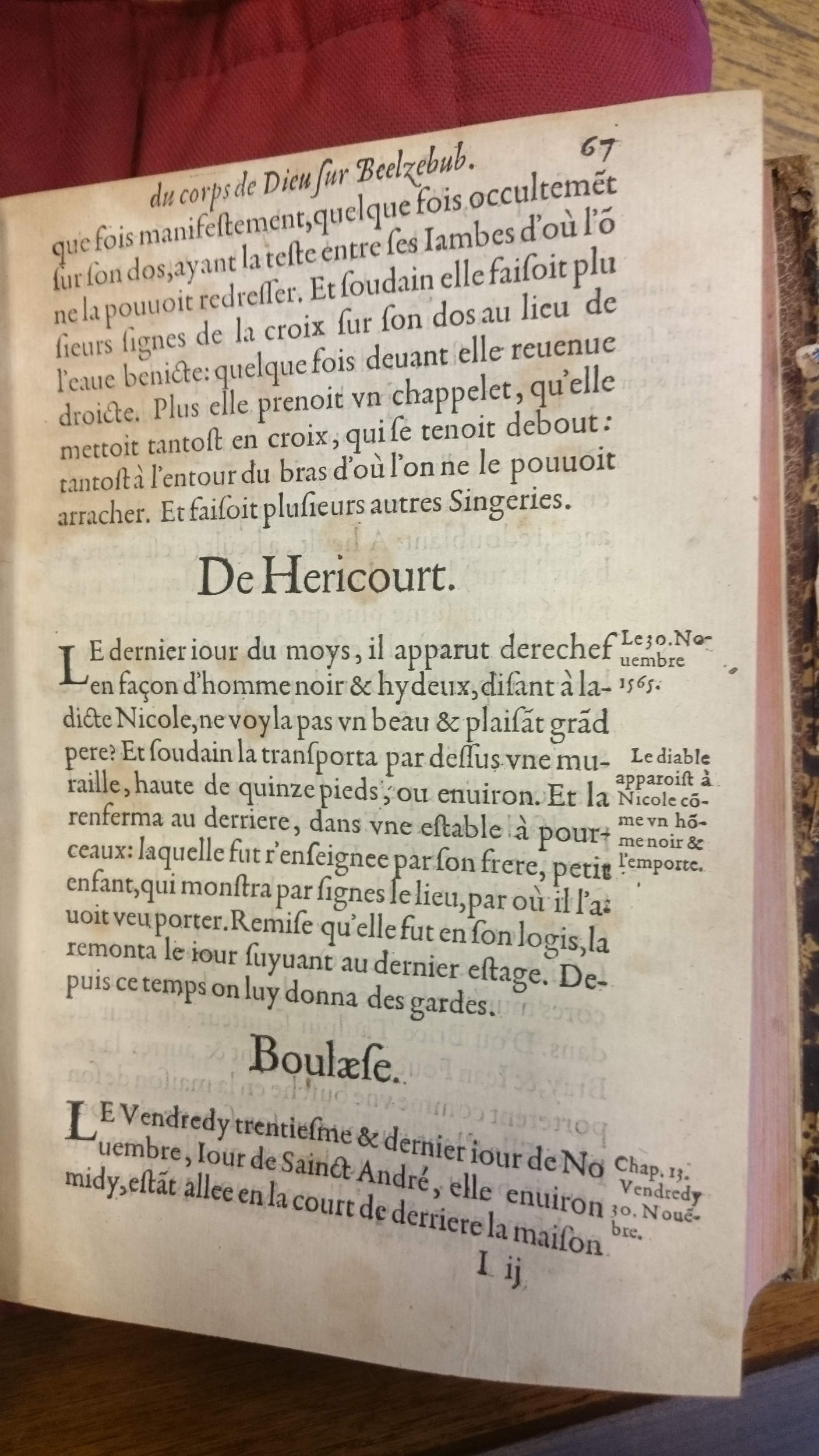 1578 - Nicolas Chesneau - Trésor et entière histoire de la triomphante victoire du corps de Dieu sur l’esprit malin - BM Lyon