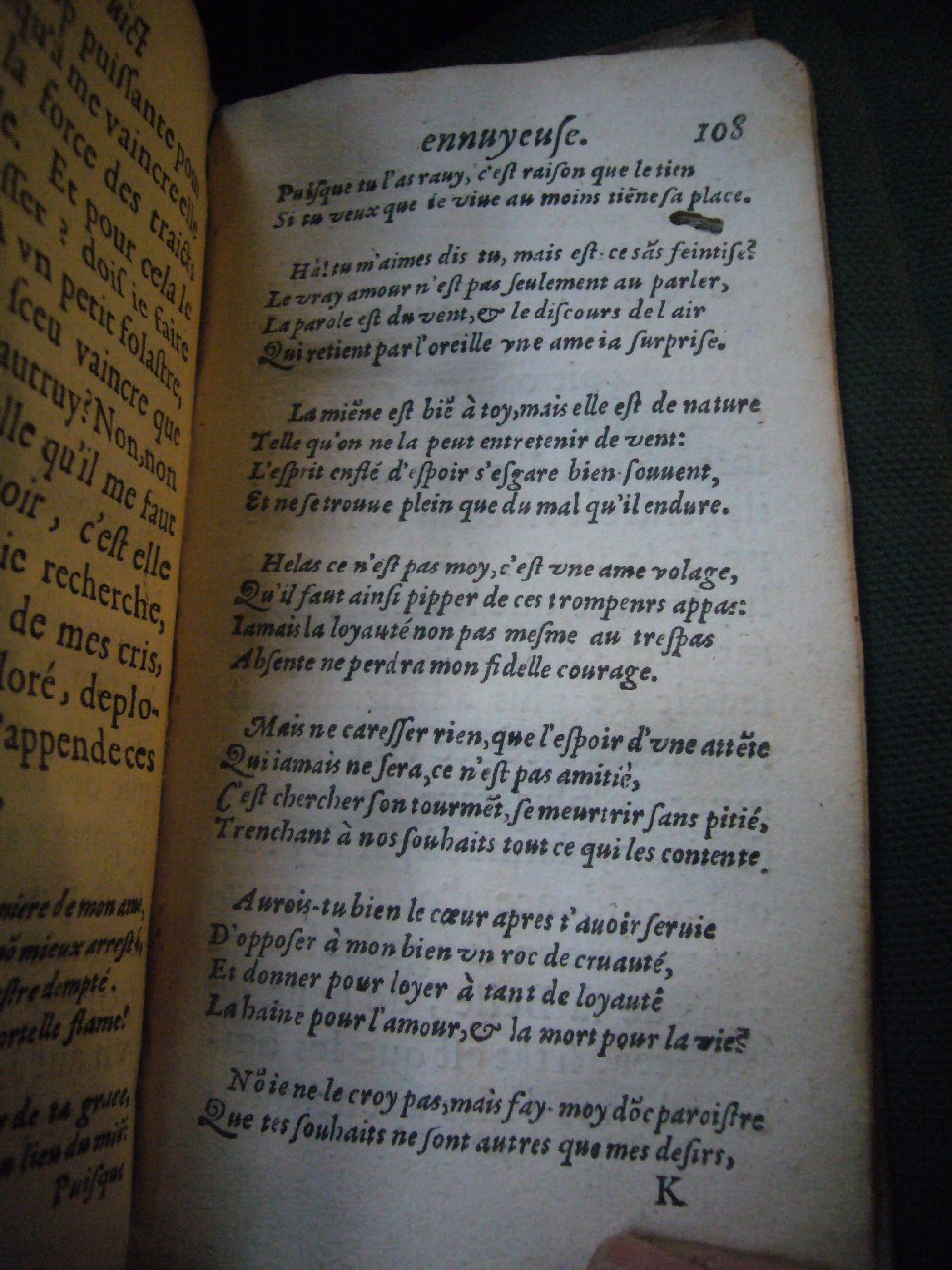 1597 - Matthieu Guillemot - Trésor d’amour - BnF Arsenal
