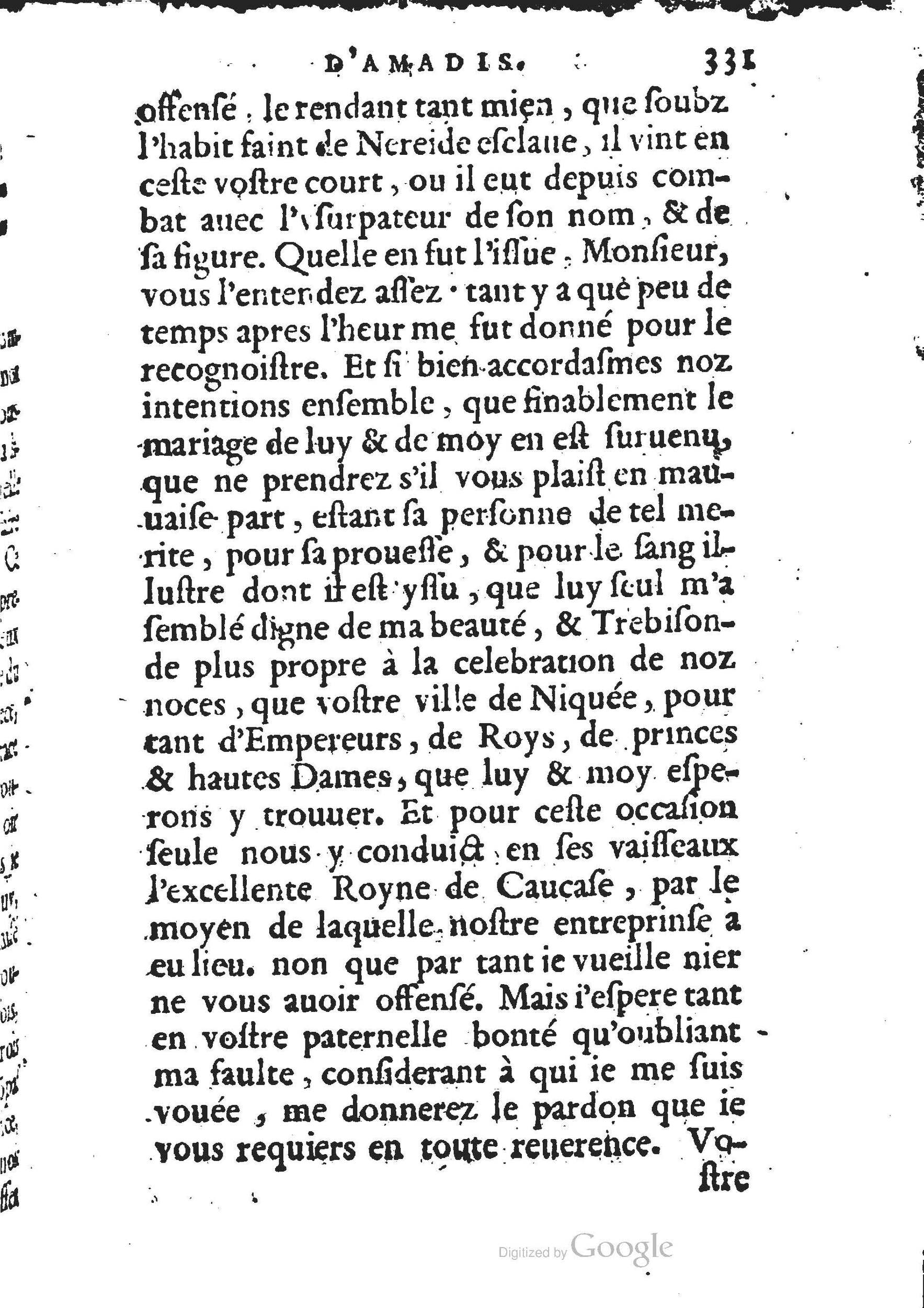 1560 - Jean d’Ogerolles et Gabriel Cotier Lyon - Trésor des Amadis - BSB Munich