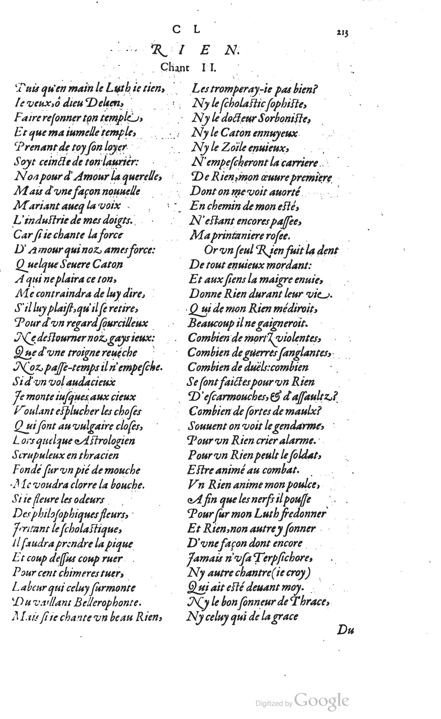 1585 - Barthélemy Honorat - Bibliothèques françaises - BSB Munich