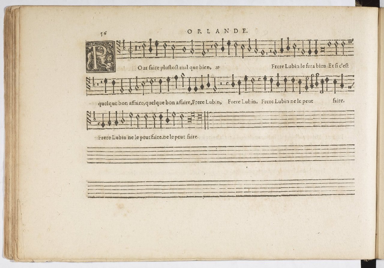 1594 - Paul Marceau - Trésor de musique d&#039;Orlande de Lassus, Superius, Bassus, Tenor, Quinta pars - BnF