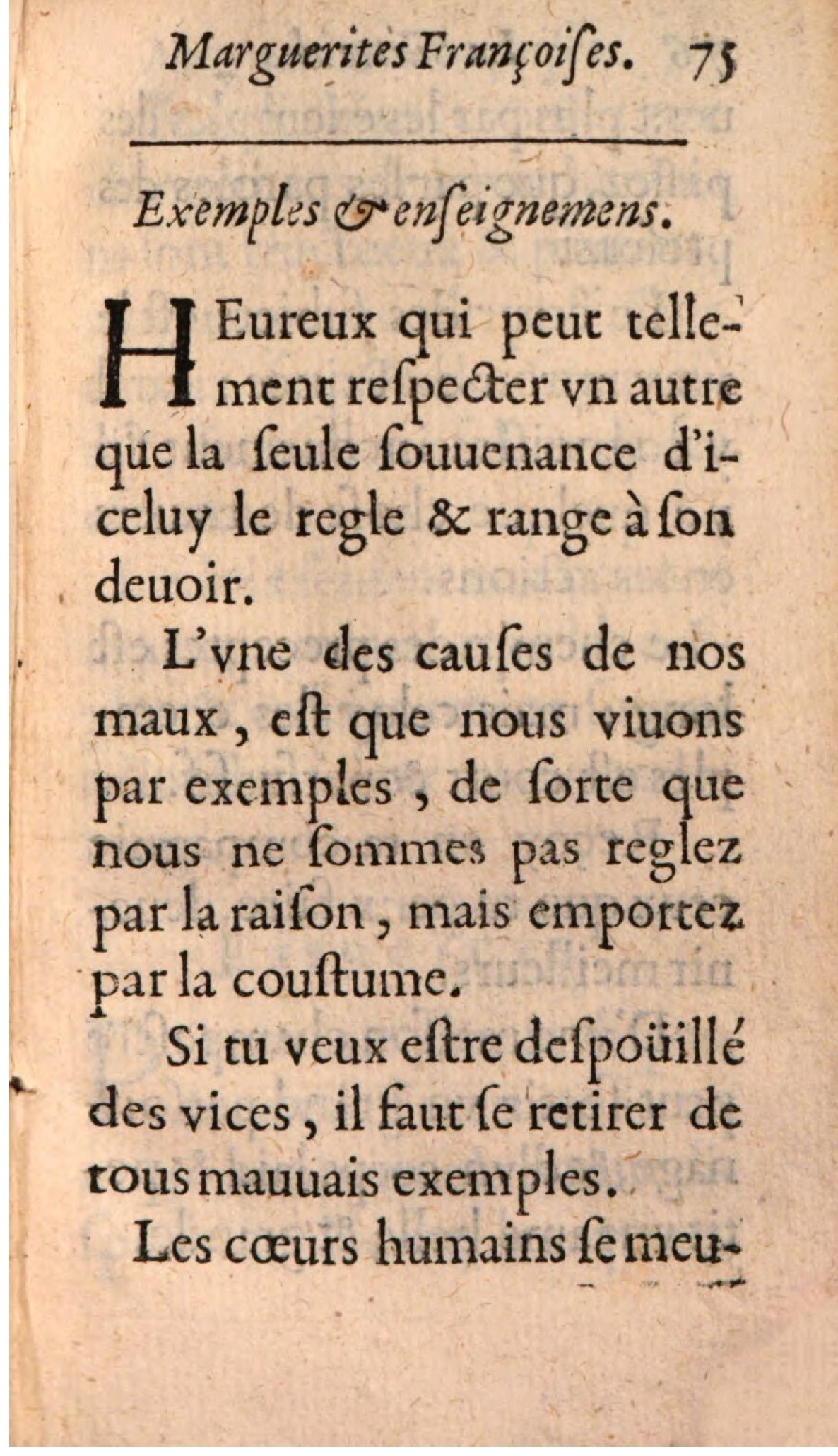 1611 - Théodore Reinsart - La Suitte des marguerites françoises, ou second thresor du bien dire - BSB Munich