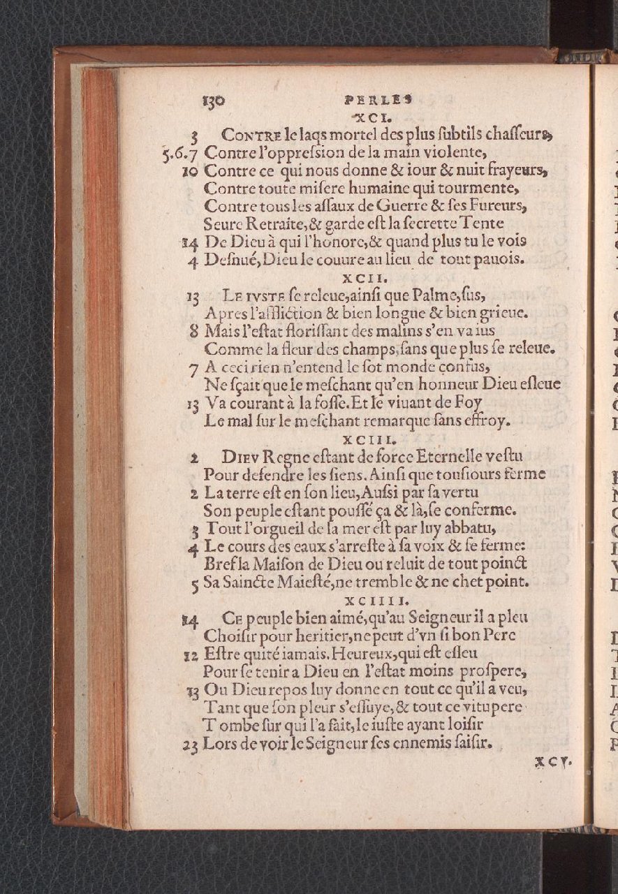 1577 - Jean de Laon - Trésor des 150 psaumes de David - Genève