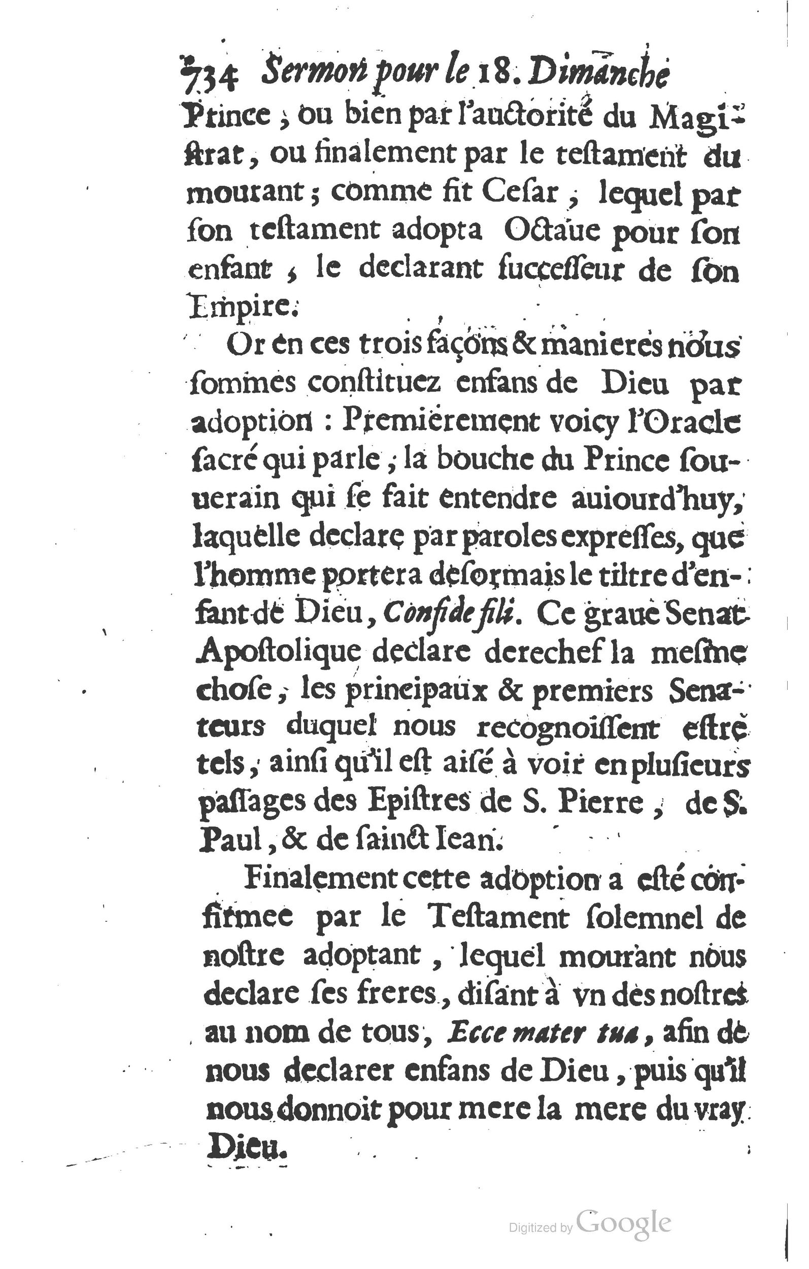 1629 - Manassés de Préaulx - Sermons ou Trésors de la piété chrétienne - BM Lyon