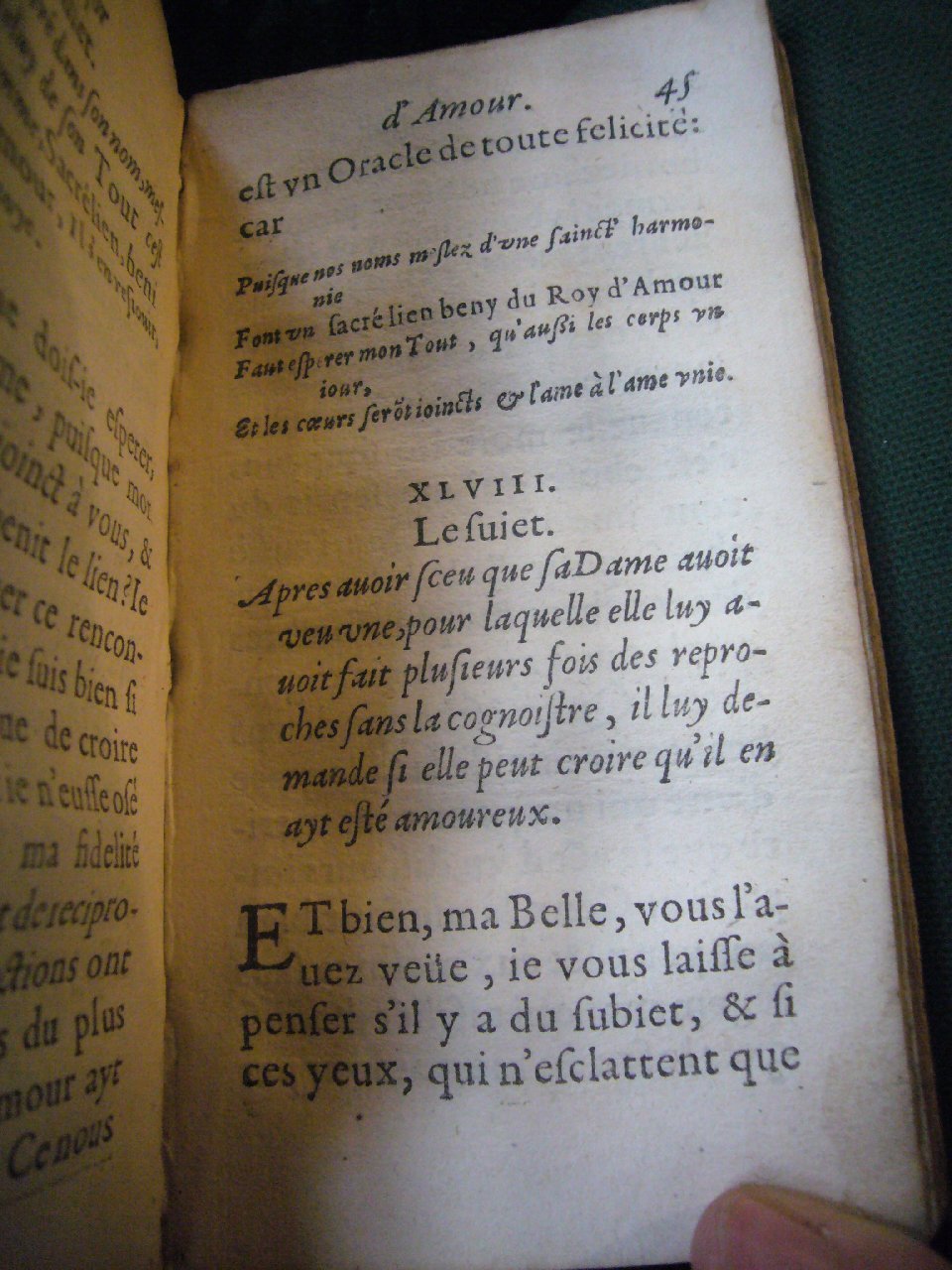 1597 - Matthieu Guillemot - Trésor d’amour - BnF Arsenal