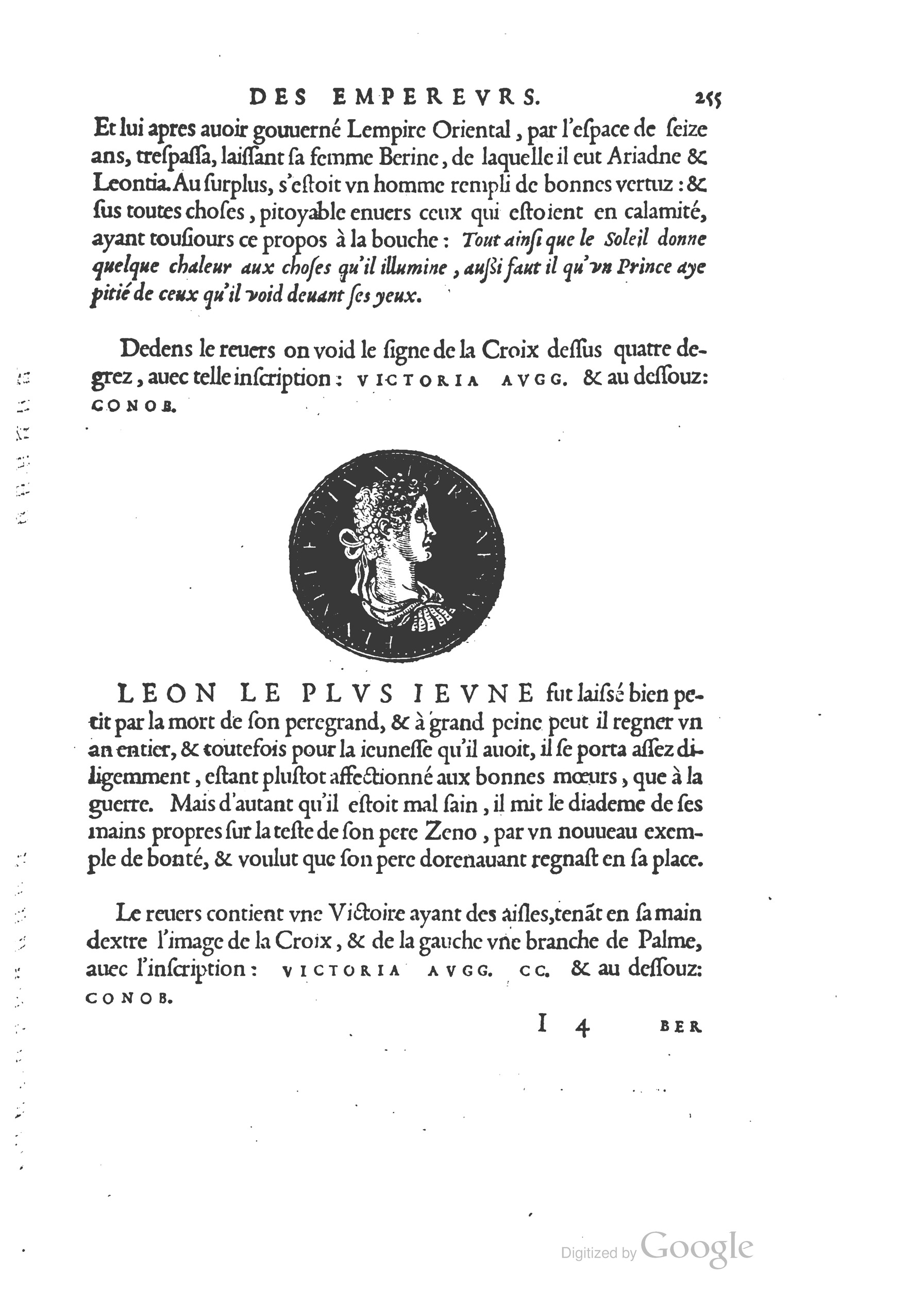 1553 - Jacopo Strada et Thomas Guérin - Épitome du Trésor des antiquités - BM Lyon