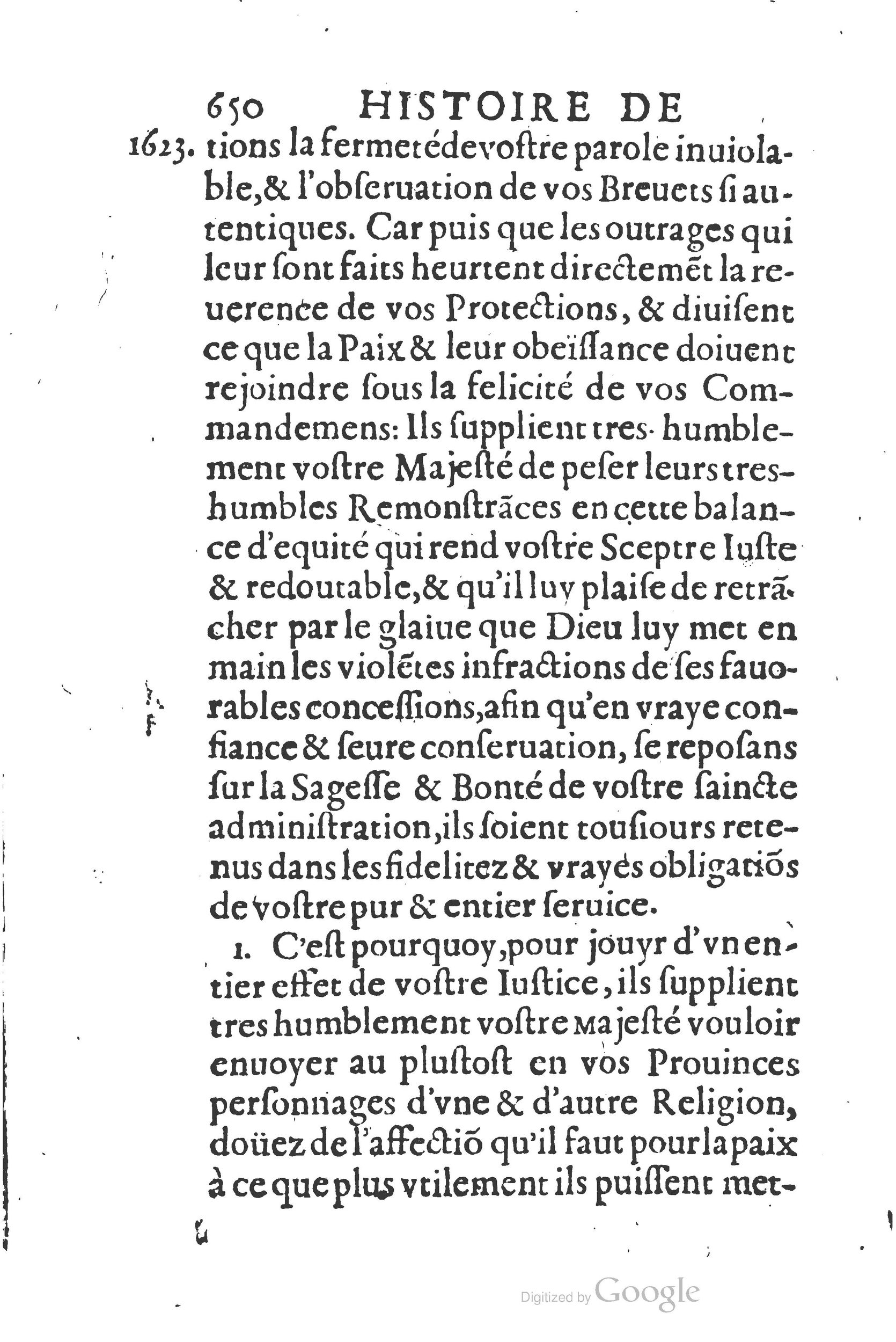 1626 - Joseph Bouillerot - Trésor de l’histoire générale de notre temps - BSB Munich