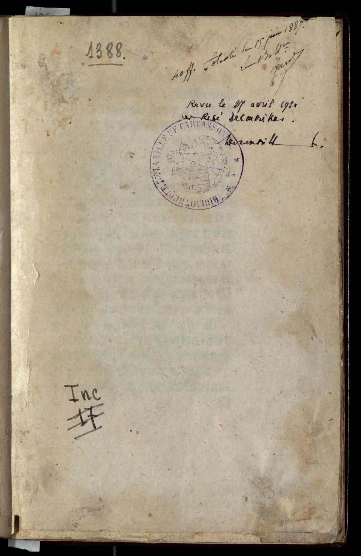 1477c. - Guillaume Le Roy - Trésor de sapience - Médiathèques Carcassonne Agglo 1477c. - Guillaume Le Roy - Trésor de sapience - Médiathèques Carcassonne Agglo