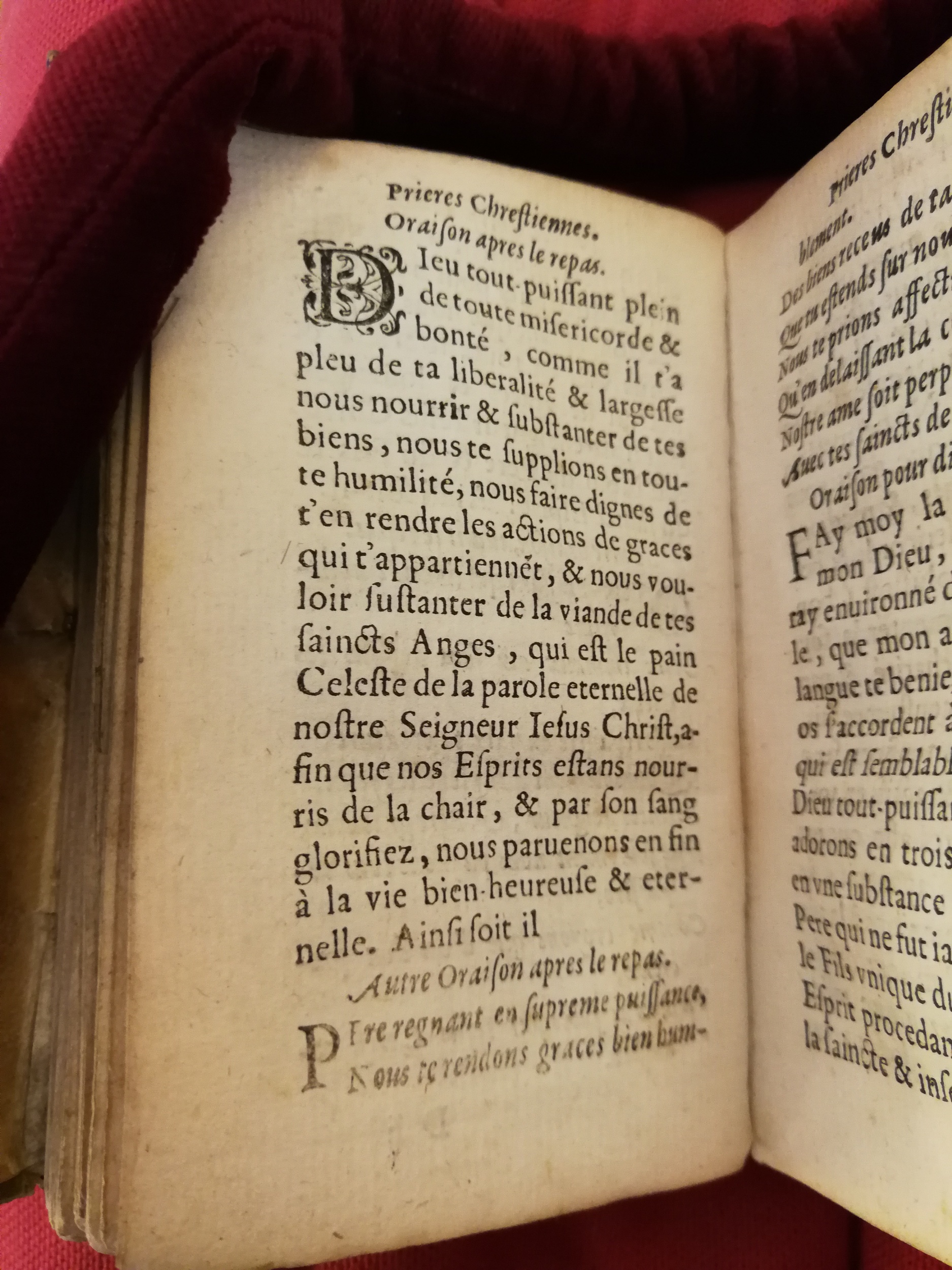 1598 - Barthélemy Macé - Trésor des prières, oraisons et instructions chrétiennes - Bibliothèque Sainte-Geneviève
