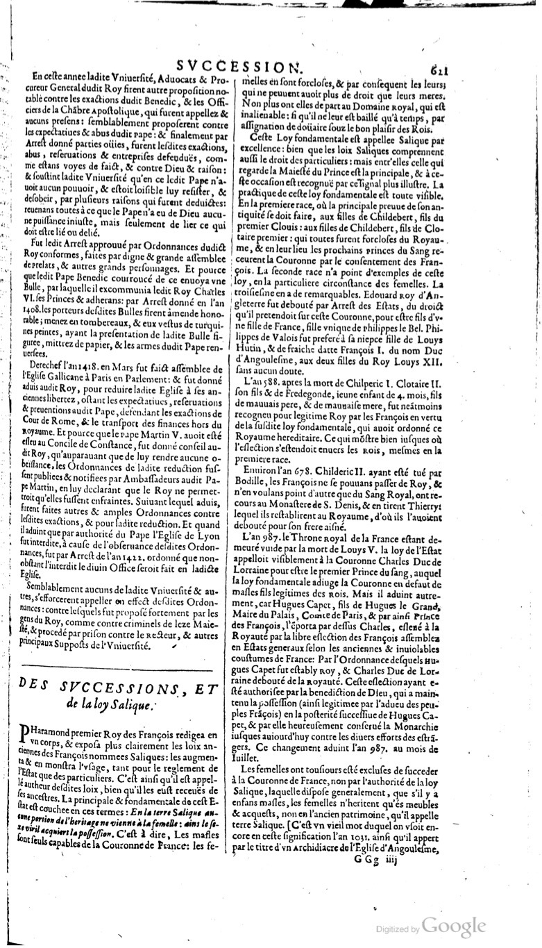 1629 - Veuve Nicolas Buon - Trésor du droit français (21754 T. 3) - BM Lyon