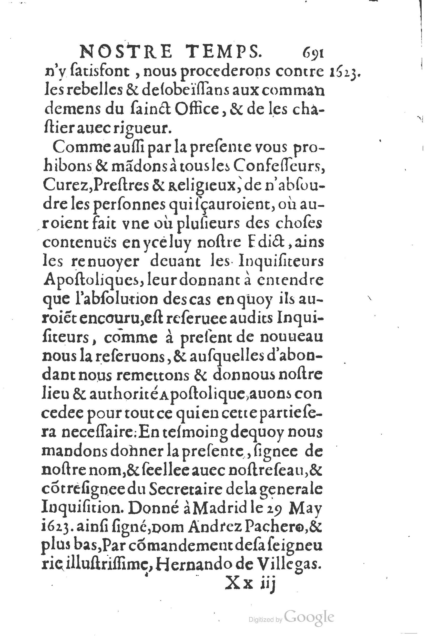 1626 - Joseph Bouillerot - Trésor de l’histoire générale de notre temps - BSB Munich