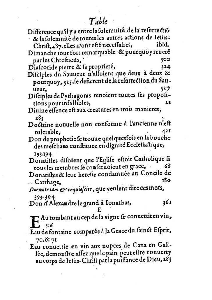 1607 - Nicolas Du Fossé - Trésor quadragésimal - T 02 - BM Lyon 1607 - Nicolas Du Fossé - Trésor quadragésimal - T 02 - BM Lyon