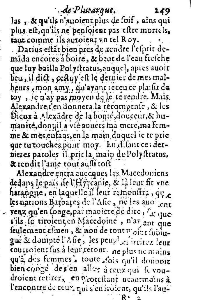 1611 - Pierre Rigaud - Trésor des vies de Plutarque - BM Lyon