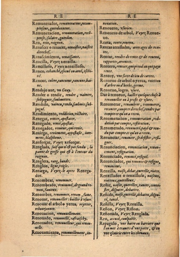 1607 - Marc Orry - Trésor des deux langues espagnole et française (Première et Seconde parties) - ÖNB Wien
