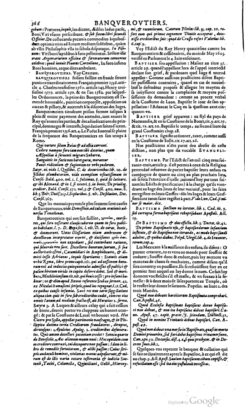 1629 - Veuve Nicolas Buon - Trésor du droit français (29620 T. 1) - BM Lyon