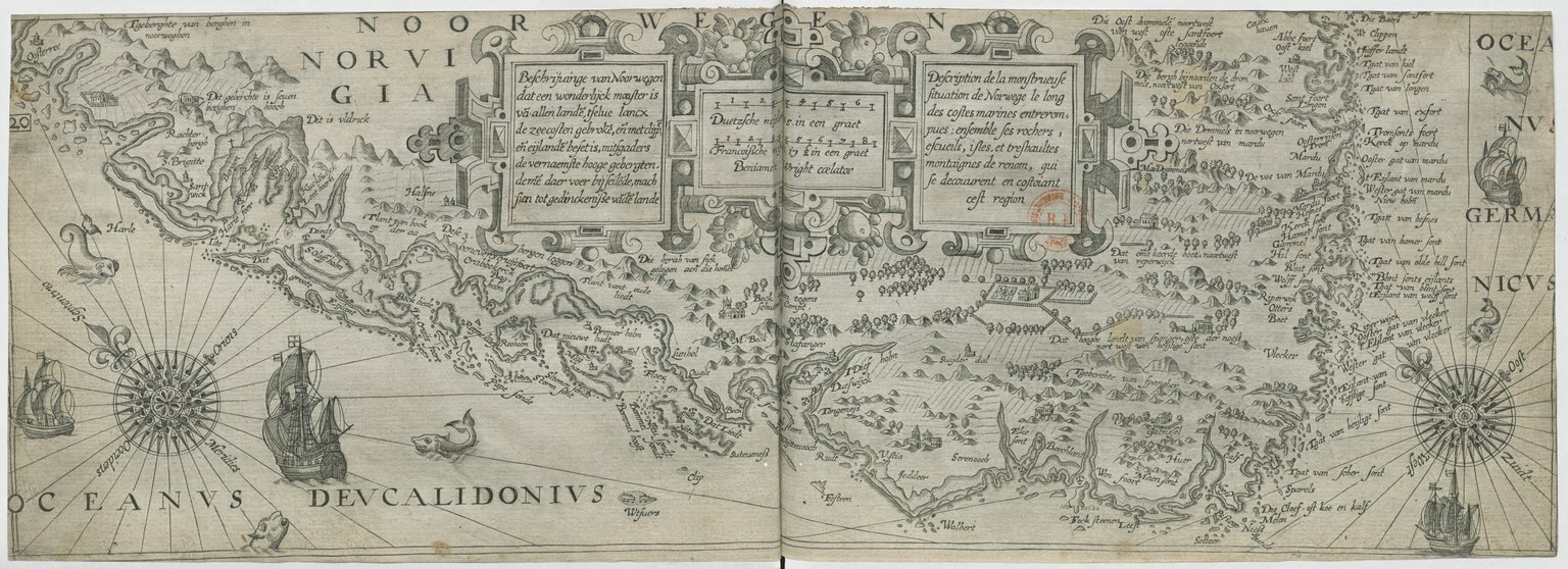 1601 - Bonaventure d’Aseville - Trésorerie ou cabinet de route marinesque - BnF
