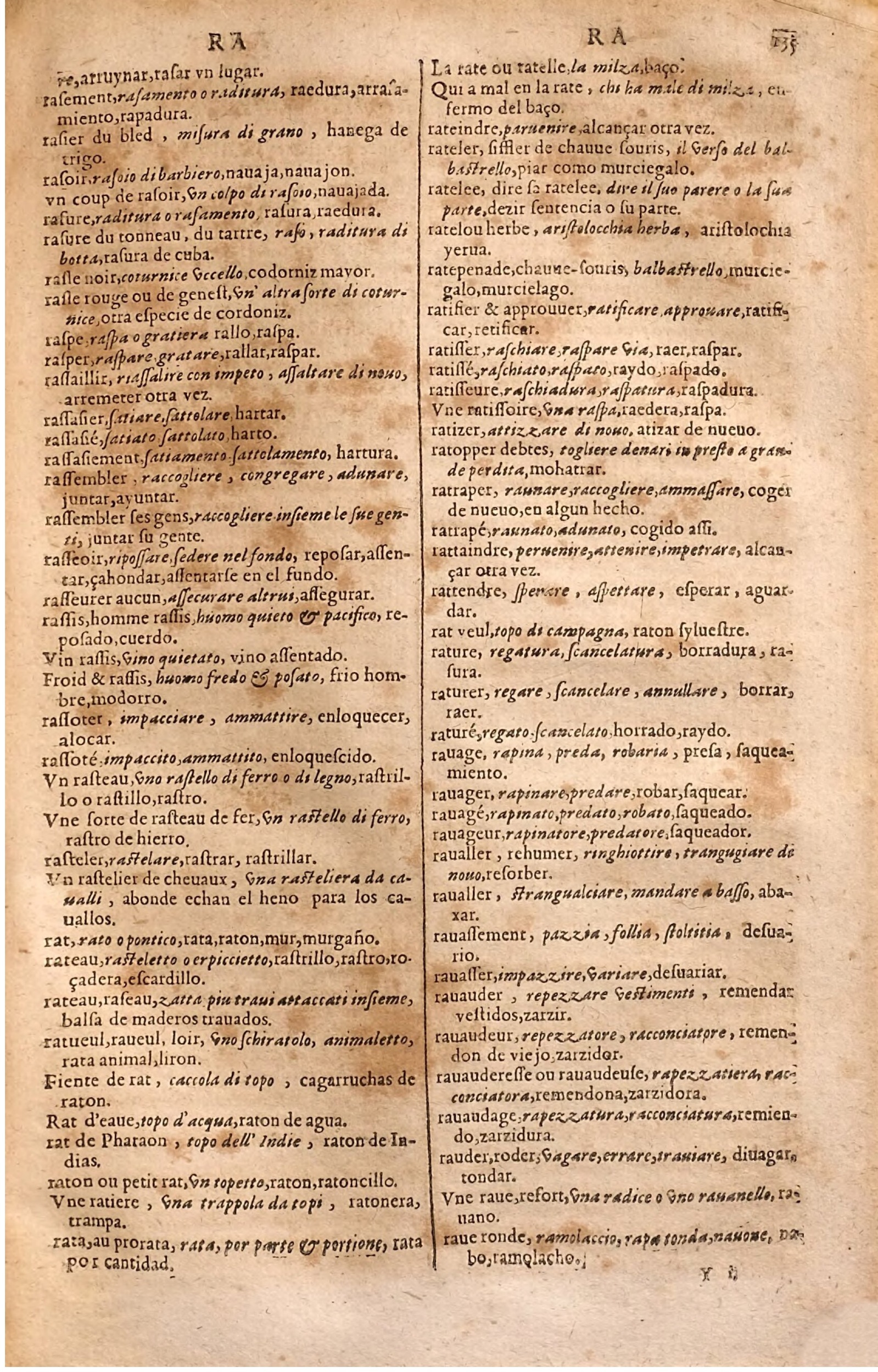 1627 - Jacques Crespin - Trésor des trois langues (Seconde partie) - Regensburg