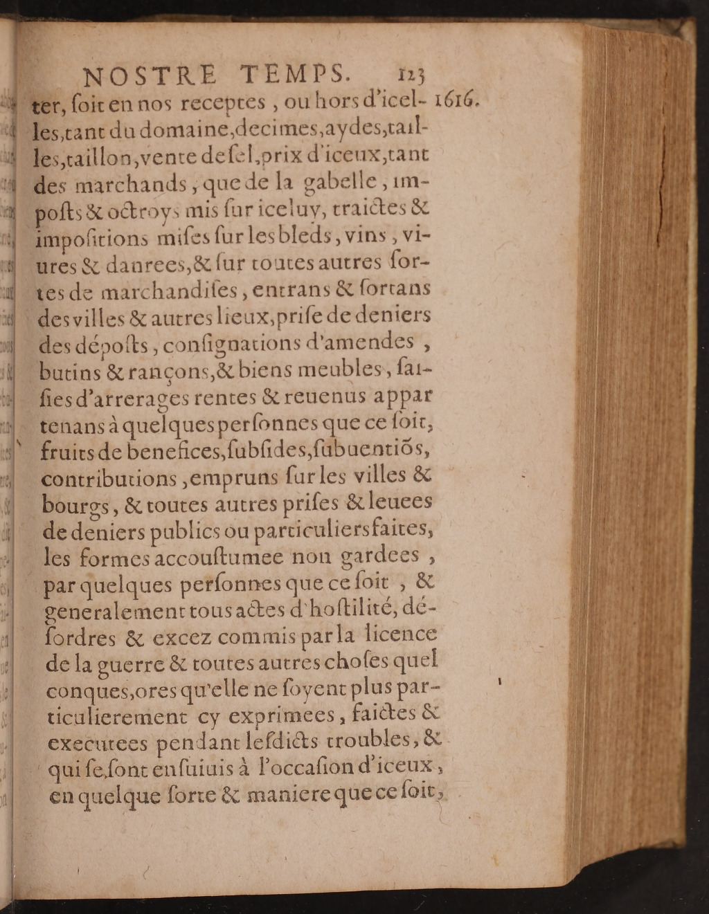 1626 - Joseph Bouillerot - Trésor de l’histoire générale de notre temps - BnF Arsenal